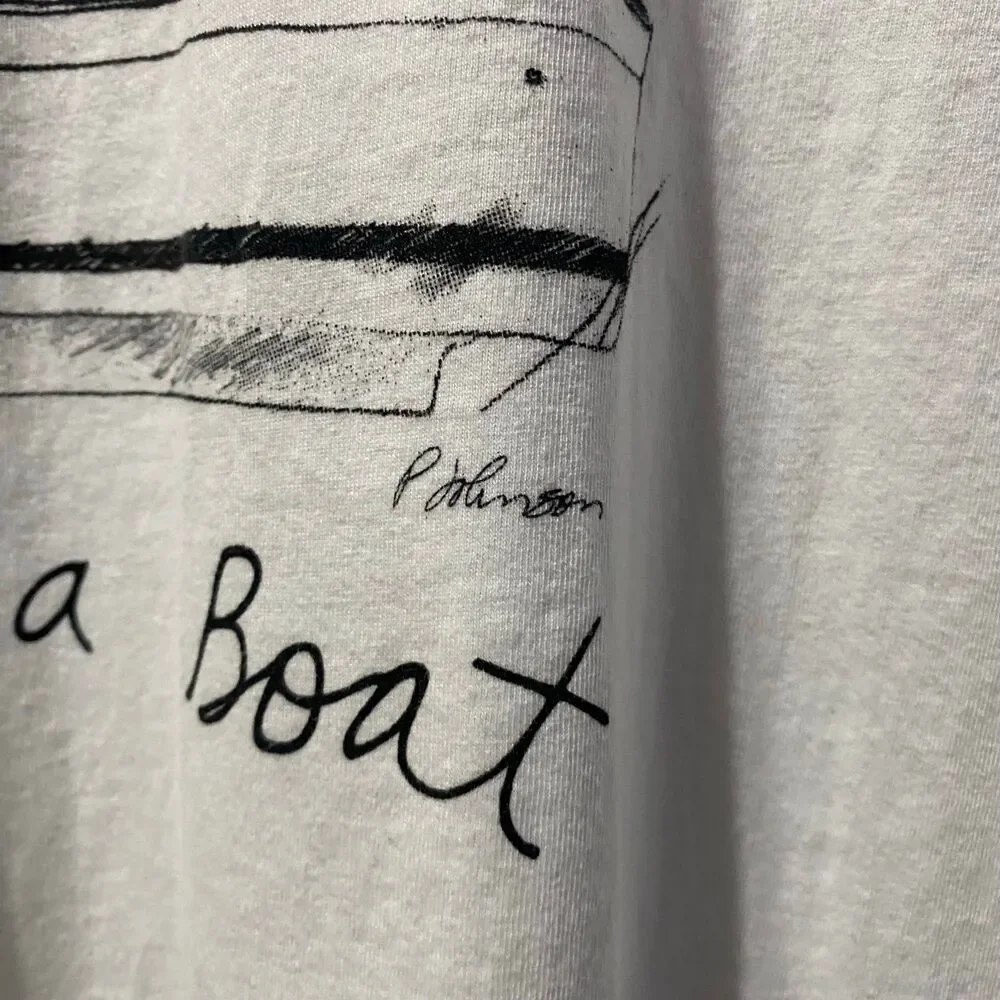 Lyle Lovett and His Large Band If I Had a Boat Country Graphic Tee Men's XL - Picture 6 of 6